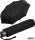 Jasch Herren Taschenschirm Stormwalker schwarz - pinstripe