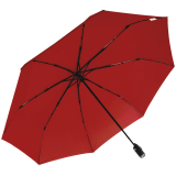 iX-brella full class 122cm XXL Damen-Herren Taschenschirm mit Auf-Zu-Automatik dark red