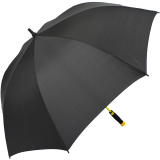 iX-brella Automatik XXL Golfschirm mit farbigem Gestell aus Fiberglas - gelb