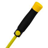 iX-brella Automatik XXL Golfschirm mit farbigem Gestell aus Fiberglas - gelb