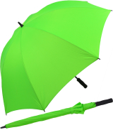 iX-brella Full-Fiber Golfschirm XXL 130cm leicht sturmfest mit Softgriff grün