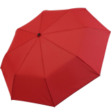 iX-brella Mini Ultra Light - Damen Taschenschirm mit großem Dach - extra leicht dunkelrot