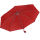 iX-brella Mini Ultra Light - Damen Taschenschirm mit großem Dach - extra leicht dunkelrot
