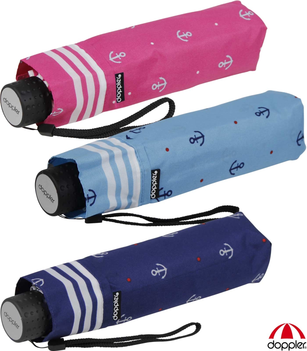 Regenschutz-UV-Schutz-Schwarzleim-Sonnenschirm mit Regenschirmabdeckung tragbarer Fünffach-Taschenschirm Meihet Reise-Mini-Regenschirm
