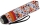 Doppler Mini Taschenschirm Havanna Sprinkle - orange