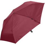 Knirps Taschenschirm Slim Duomatic Auf-Zu-Automatik - burgundy