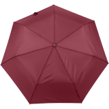 Knirps Taschenschirm Slim Duomatic Auf-Zu-Automatik - burgundy