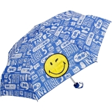 Smiley World Super Mini Taschenschirm Stay Cool - blau
