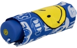 Smiley World Super Mini Taschenschirm Stay Cool - blau