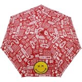 Smiley World Super Mini Taschenschirm Stay Cool - rot