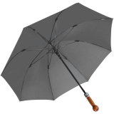 iX-brella Stützschirm Selbstverteidigungsschirm extrem stabil grau