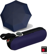 Knirps X1 Super Mini Taschenschirm im Etui true blue
