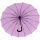 iX-brella long - hochwertiger Stockschirm 16-teilig mit Automatik sturmfest light lilac