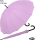 iX-brella long - hochwertiger Stockschirm 16-teilig mit Automatik sturmfest light lilac