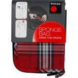 Knirps Sponge Bag Schirmtasche mit Reißverschluss für Taschenschirme - check red