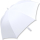 iX-brella weißer XXL Hochzeitsschirm Automatik - All In White - Herzen personalisiert mit Namen