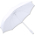 iX-brella weißer XXL Hochzeitsschirm Automatik - All In White - Herzen personalisiert mit Namen