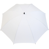 iX-brella Full-Fiber Golfschirm XXL 130cm leicht sturmfest mit Softgriff weiß