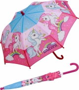 Kinder-Regenschirm Stockschirm Einhorn