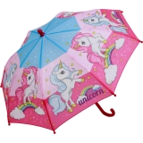 Kinder-Regenschirm Stockschirm Einhorn