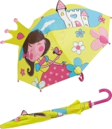 Kinder-Regenschirm Stockschirm Prinzessin und Schloss