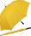 iX-brella Full-Fiber Golfschirm XXL 130cm leicht sturmfest mit Softgriff gelb
