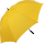 iX-brella Full-Fiber Golfschirm XXL 130cm leicht sturmfest mit Softgriff gelb