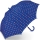 Esprit Stockschirm mit Automatik Double Dot - blau