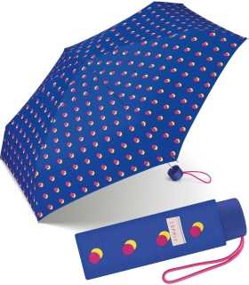 Esprit Super Mini Taschenschirm Petito Double Dot - blau