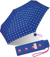 Esprit Super Mini Taschenschirm Petito Double Dot - blau
