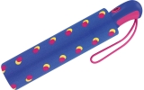 Esprit Taschenschirm Easymatic Light Auf-Zu Automatik Double Dot - blau