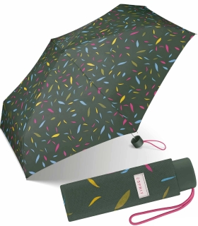 Esprit Super Mini Taschenschirm Petito Little Leaves - grün