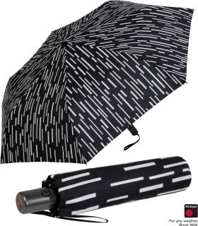 Knirps Taschenschirm Slim Duomatic Auf-Zu-Automatik NUNO - rain