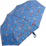neyrat Regenschirm Taschenschirm Fleurs - blau