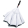 iX-brella Reverse - Automatik Regenschirm umgekehrt - umgedreht zu öffnen - schwarz-weiß