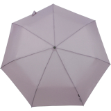 Knirps Taschenschirm Slim Duomatic Auf-Zu-Automatik - grey