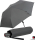Knirps Taschenschirm Slim Duomatic Auf-Zu-Automatik - dark grey