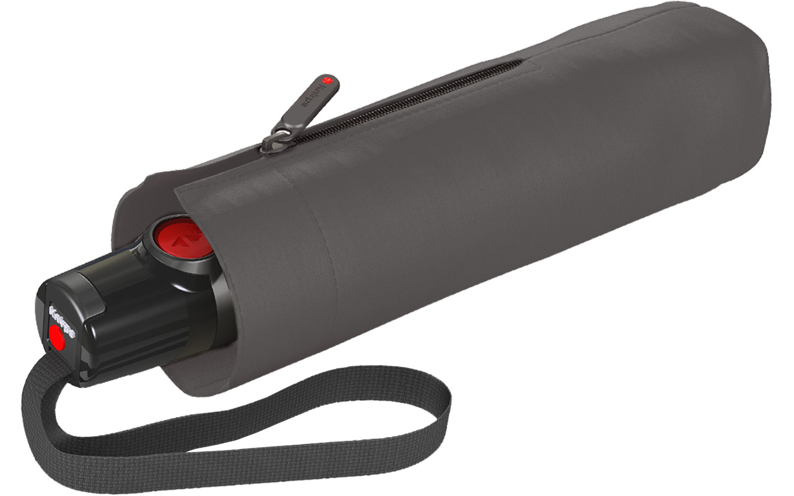 Knirps Taschenschirm T.100 Duomatic Auf-Zu-Automatik - dark grey