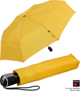 Knirps Regenschirm Taschenschirm Large Duomatic - yellow