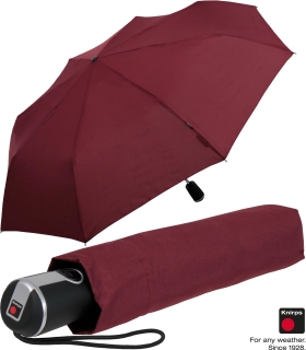 Knirps Regenschirm Taschenschirm Large Duomatic - bordeaux