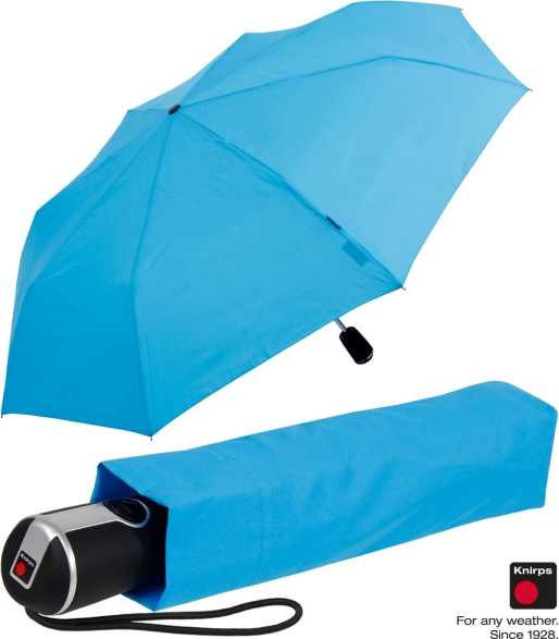 Knirps Regenschirm Taschenschirm Large Duomatic - aqua