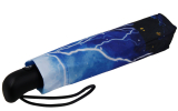 iX-brella Regenschirm Thunderstorm - Taschenschirm Auf-Zu-Automatik