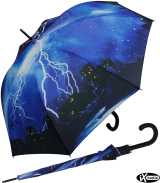 iX-brella Regenschirm Thunderstorm - Stockschirm Automatik - windproof