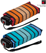 Knirps mini Taschenschirm Travel gestreift
