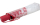 iX-brella Taschenschirm transparent mit Lens-Effekt und rotem Griff und Einfassband