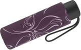 Pierre Cardin Supermini Taschenschirm Petito Croquis De Fleurs - wine