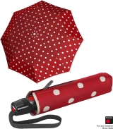Knirps Taschenschirm T.200 Duomatic Dot Art - red