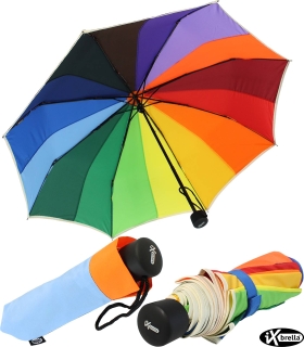 iX-brella pocket rainbow 16-color - kleiner Taschenschirm...