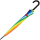 iX-brella long rainbow 16-color - Stockschirm 16-teilig mit Automatik Regenbogen