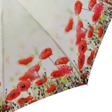 Stockschirm Automatik UV-Protection Mohnblumen